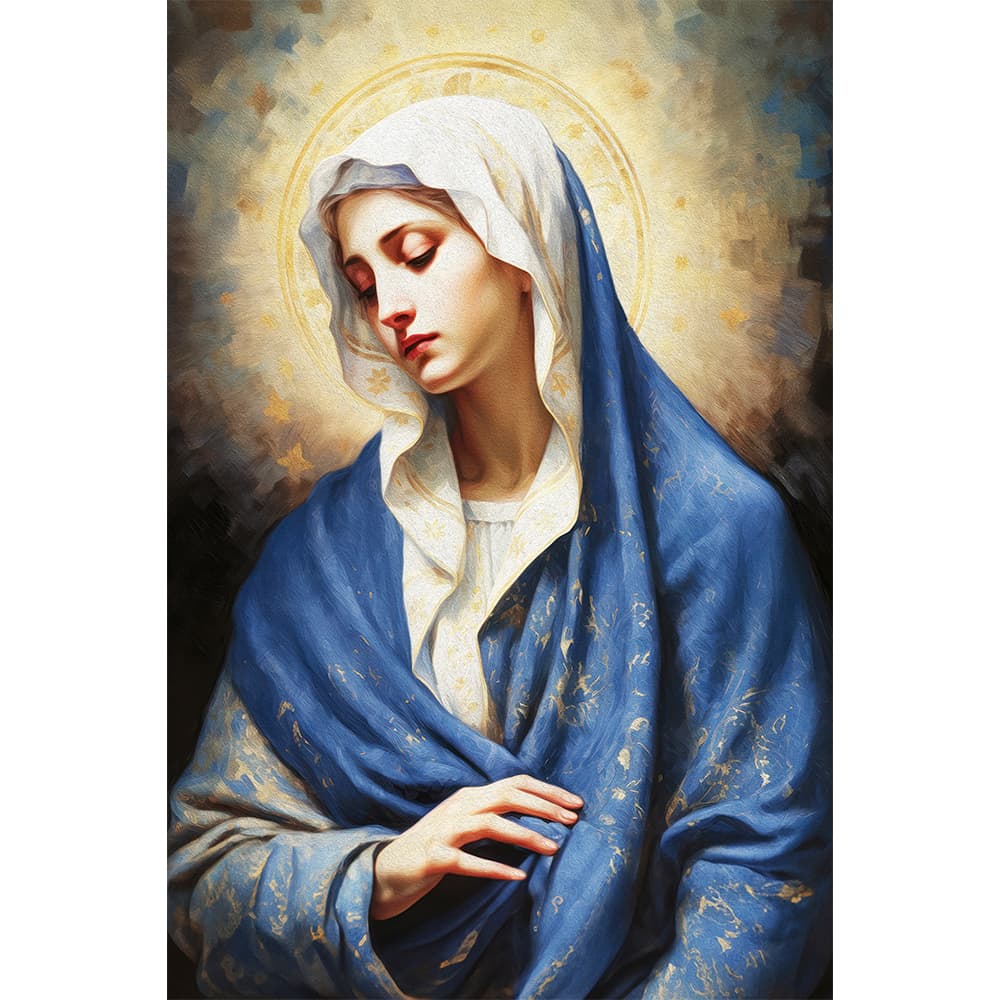 Quadro Decorativo Religiosos Nossa Senhora das Graças Maria Pintura