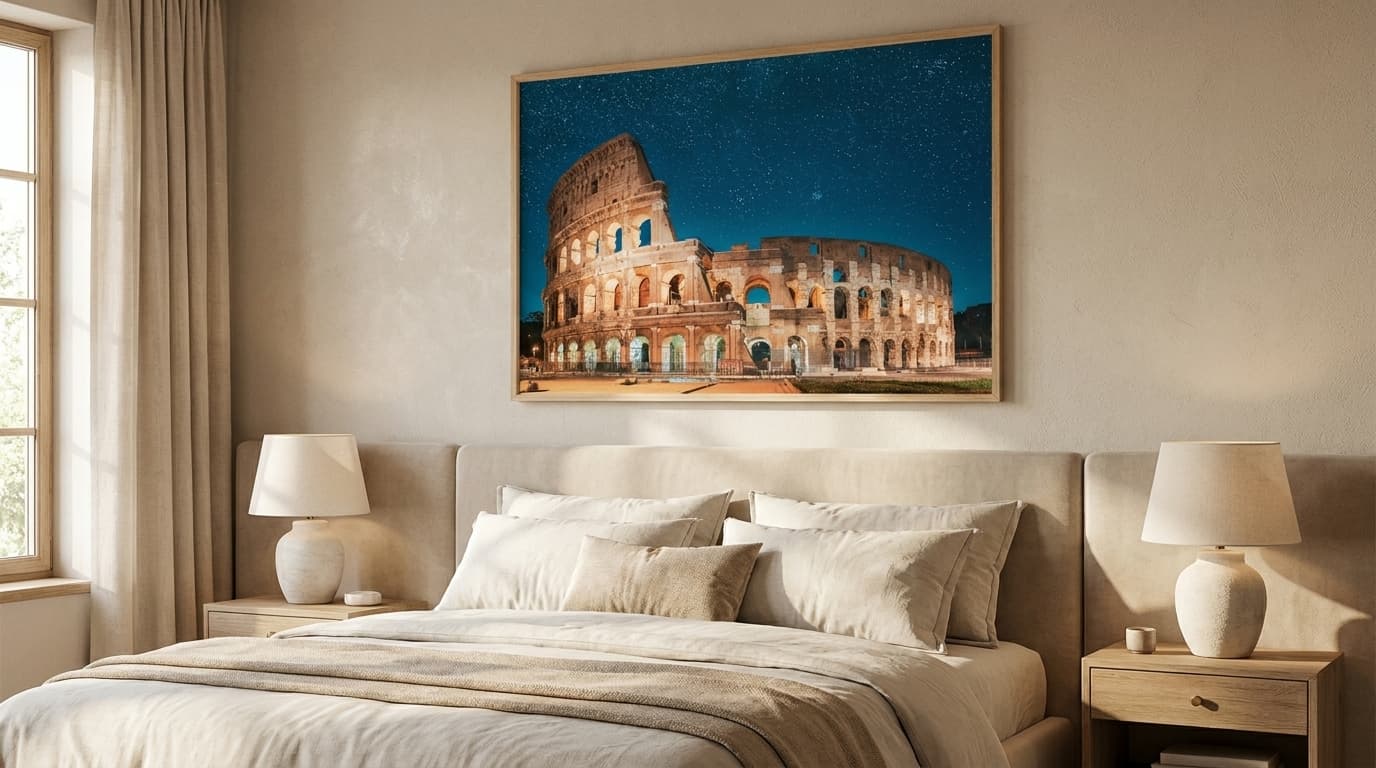 Quadro Decorativo Coliseu Italia
