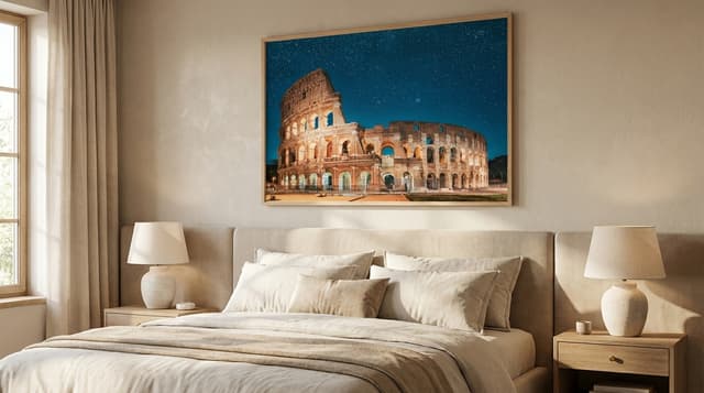 Quadro Decorativo Coliseu Italia