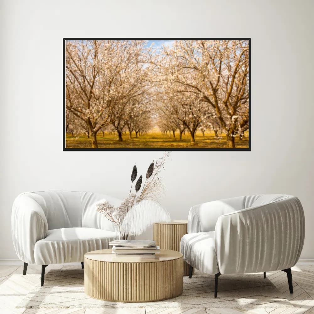 Quadro Decorativo Árvore Branca
