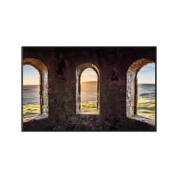 Quadro Decorativo Janela De Castelo