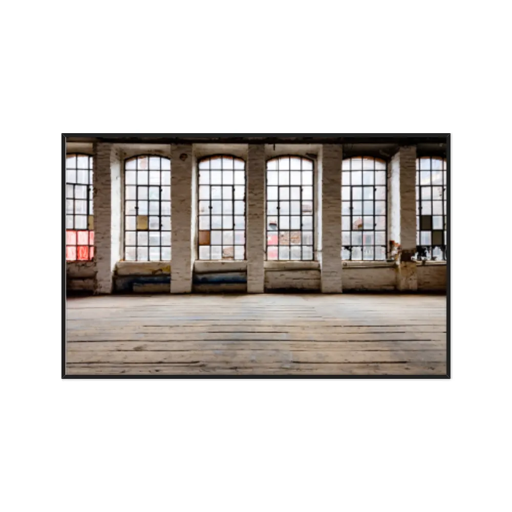 Quadro Decorativo Sala Com Janelas