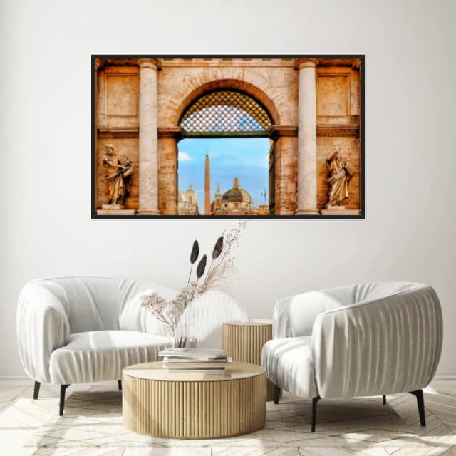 Quadro Decorativo Porta Del Popolo