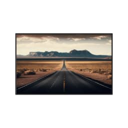 Quadro Decorativo Estrada Com Montanhas