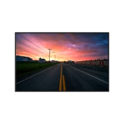 Quadro Decorativo Estrada Com Pôr Do Sol