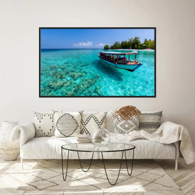 Quadro Decorativo No Mar