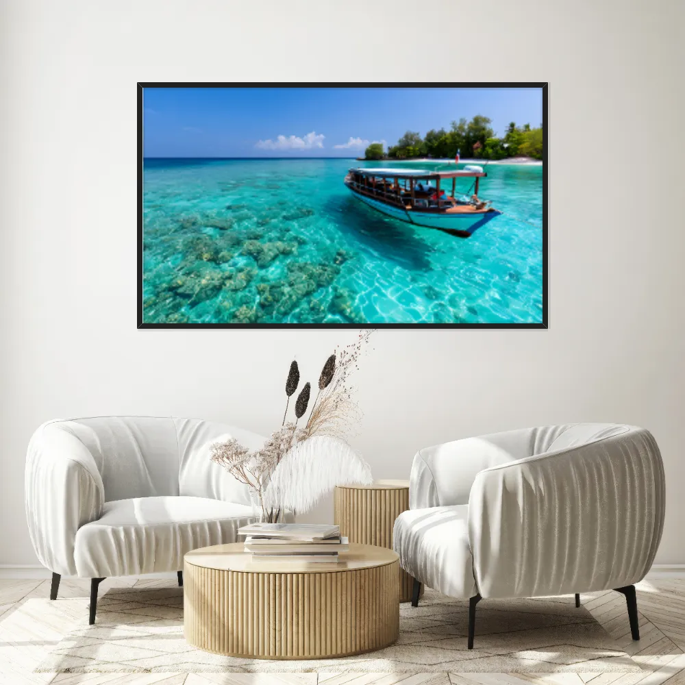 Quadro Decorativo No Mar