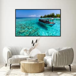 Quadro Decorativo No Mar