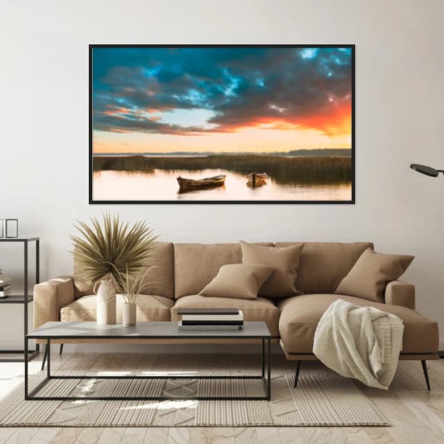 Quadro Decorativo No Lago