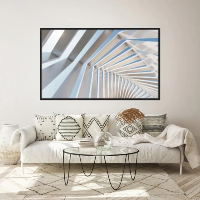 Quadro Decorativo Construção Geométrica