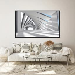 Quadro Decorativo Construção Geométrica