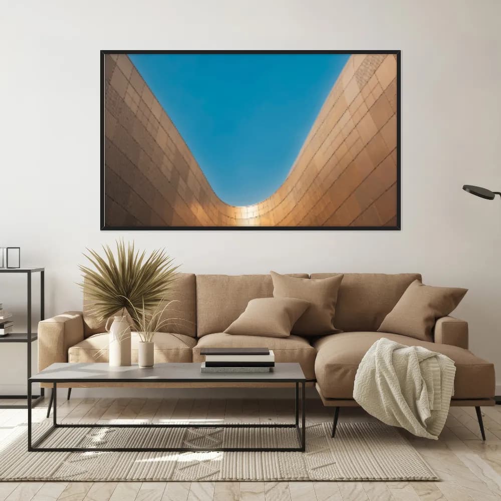 Quadro Decorativo Construção Moderna