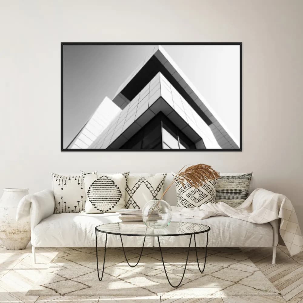 Quadro Decorativo Construção Moderna