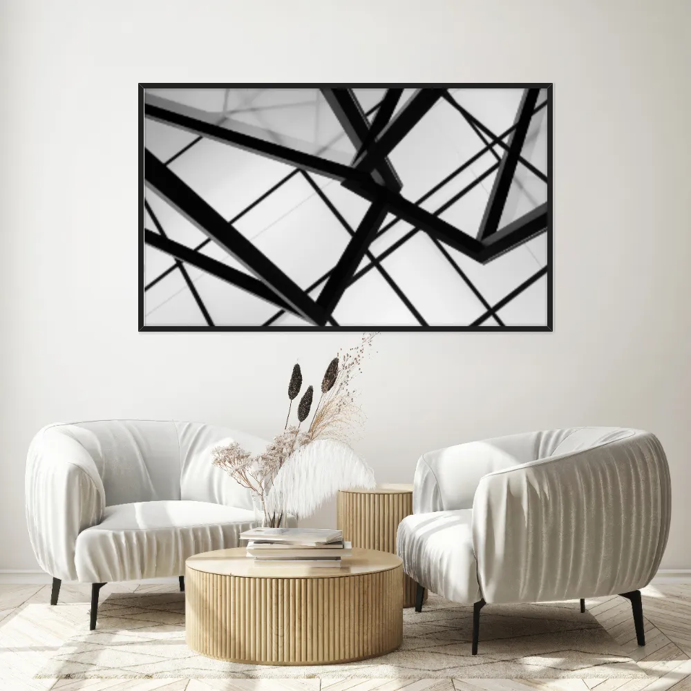 Quadro Decorativo Estrutura Metálica