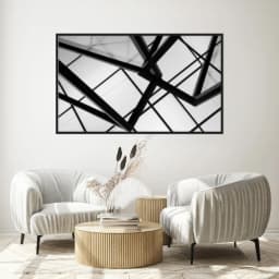 Quadro Decorativo Estrutura Metálica