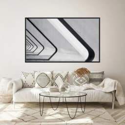 Quadro Decorativo Pilares Diagonais