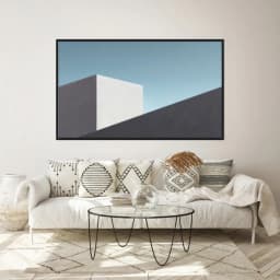 Quadro Decorativo Construção Geométrica