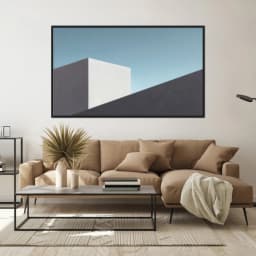 Quadro Decorativo Construção Geométrica