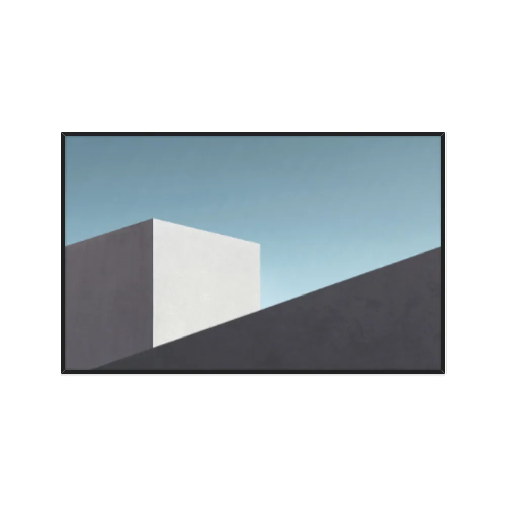 Quadro Decorativo Construção Geométrica