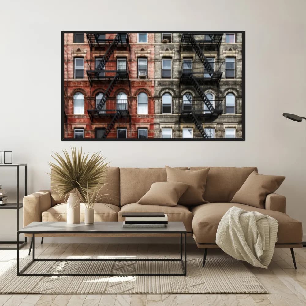 Quadro Decorativo Predios Antigos