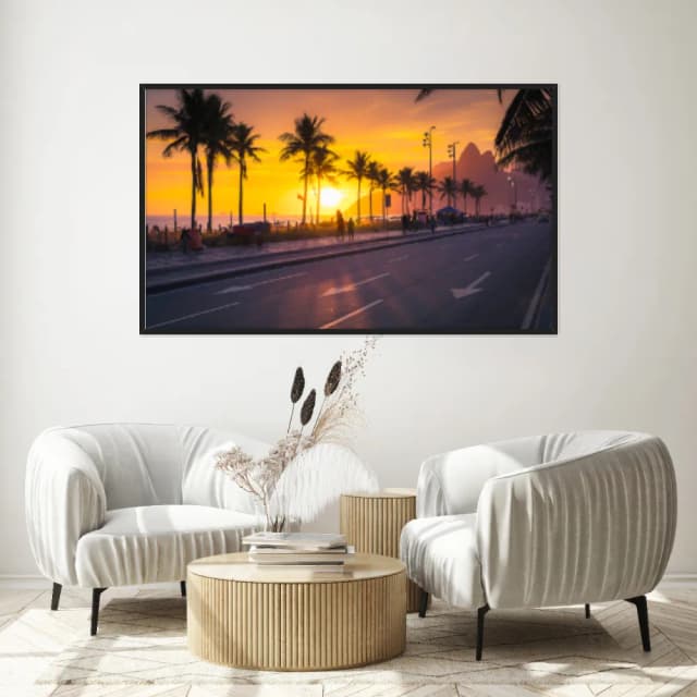 Quadro Decorativo Ipanema Rio De Janeiro