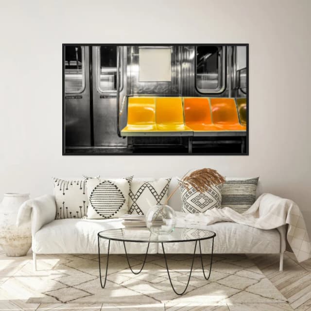 Quadro Decorativo Metro Nova York