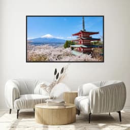 Quadro Decorativo Montanha Fuji