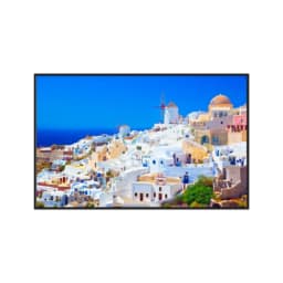 Quadro Decorativo Ilha De Santorini Grecia