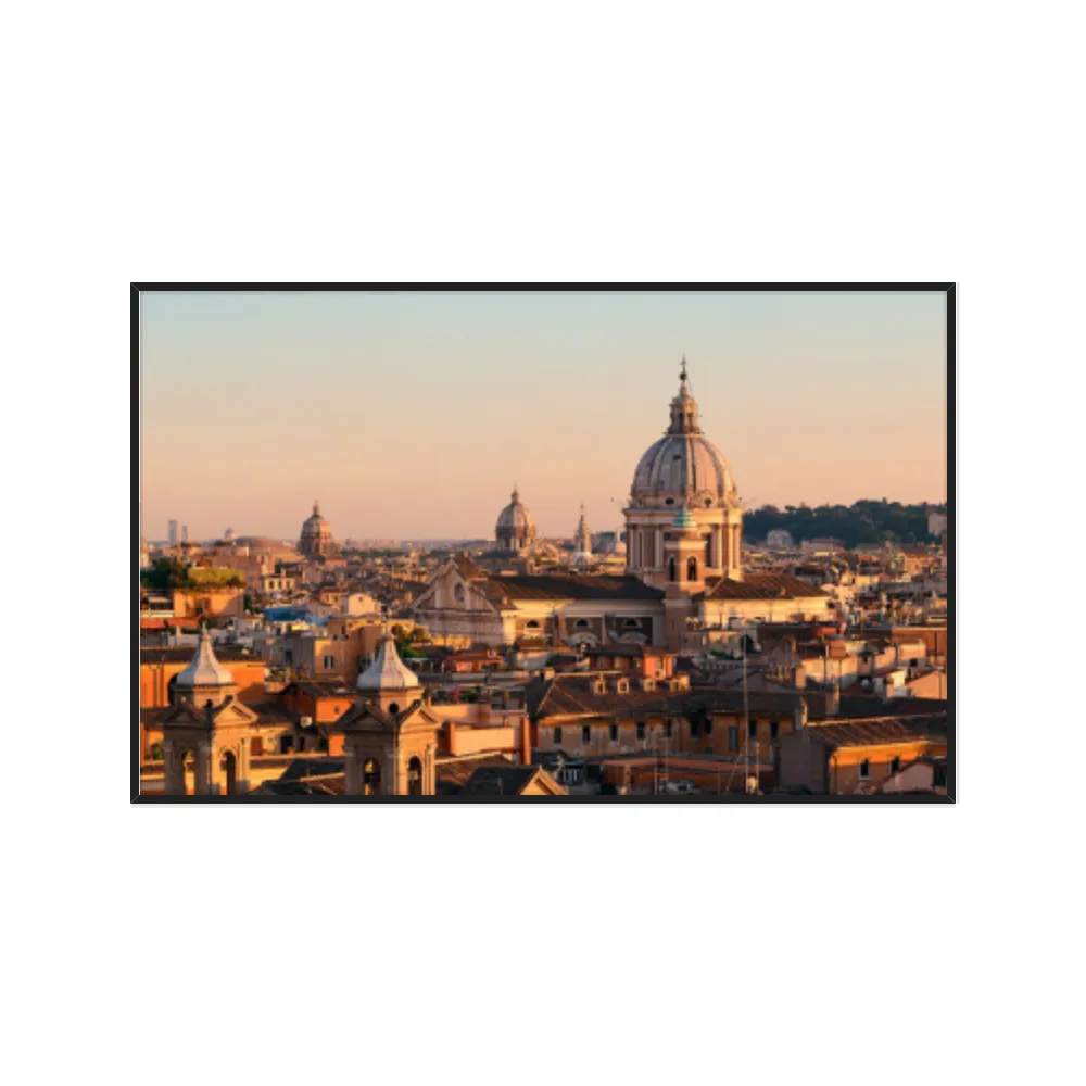 Quadro Decorativo Predio Da Roma