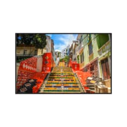 Quadro Decorativo Escadaria Selaron Rio De Janeiro