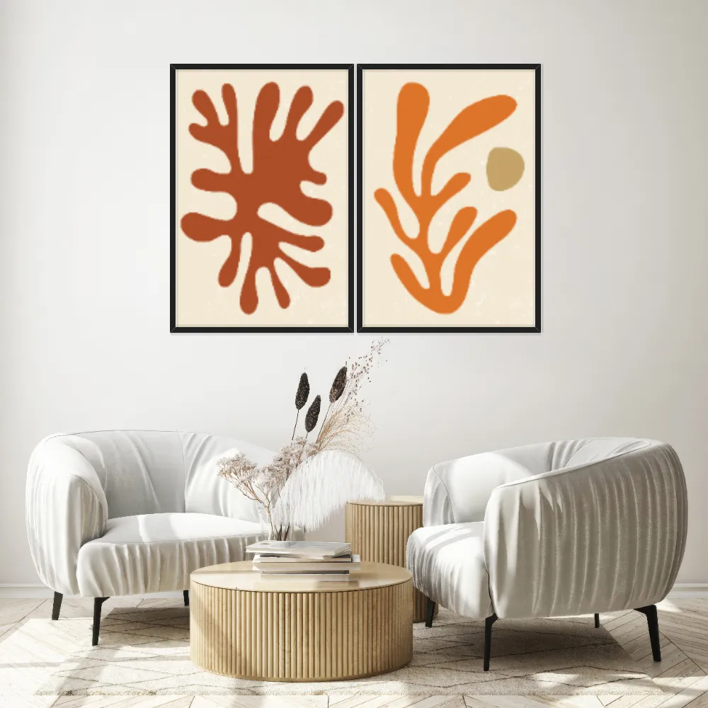 Kit Quadros Decorativos Formas