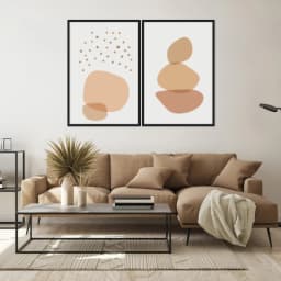 Kit Quadros Decorativos Orgânico