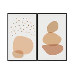 Kit Quadros Decorativos Orgânico