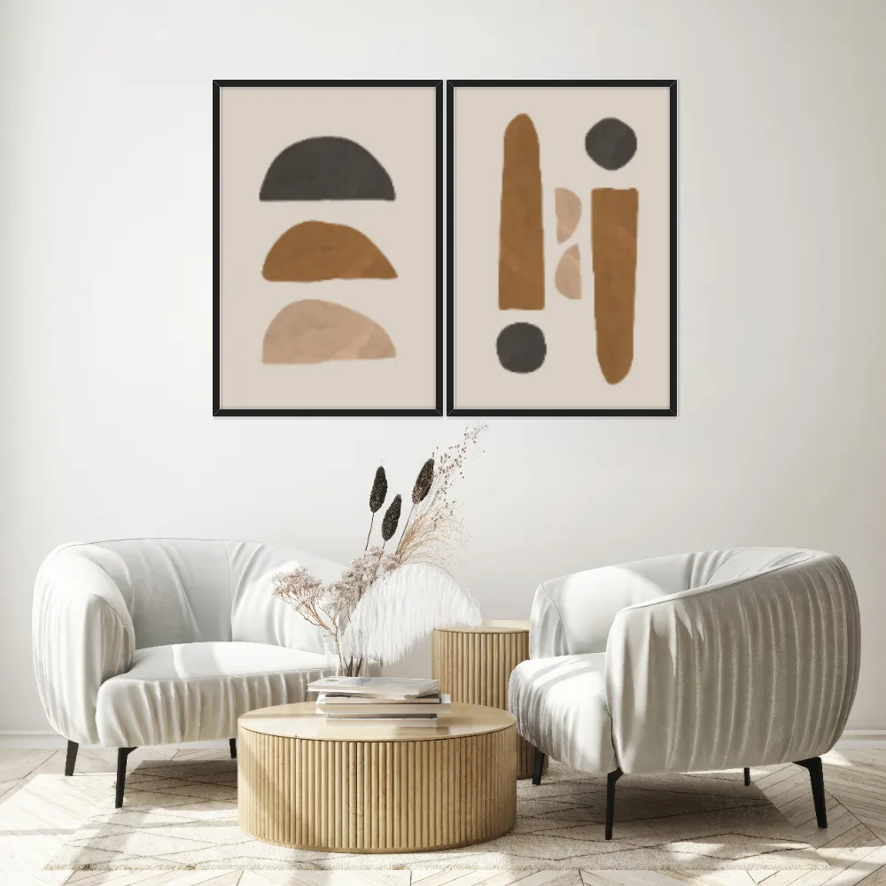 Kit Quadros Decorativos Boho