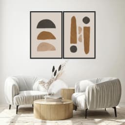 Kit Quadros Decorativos Boho