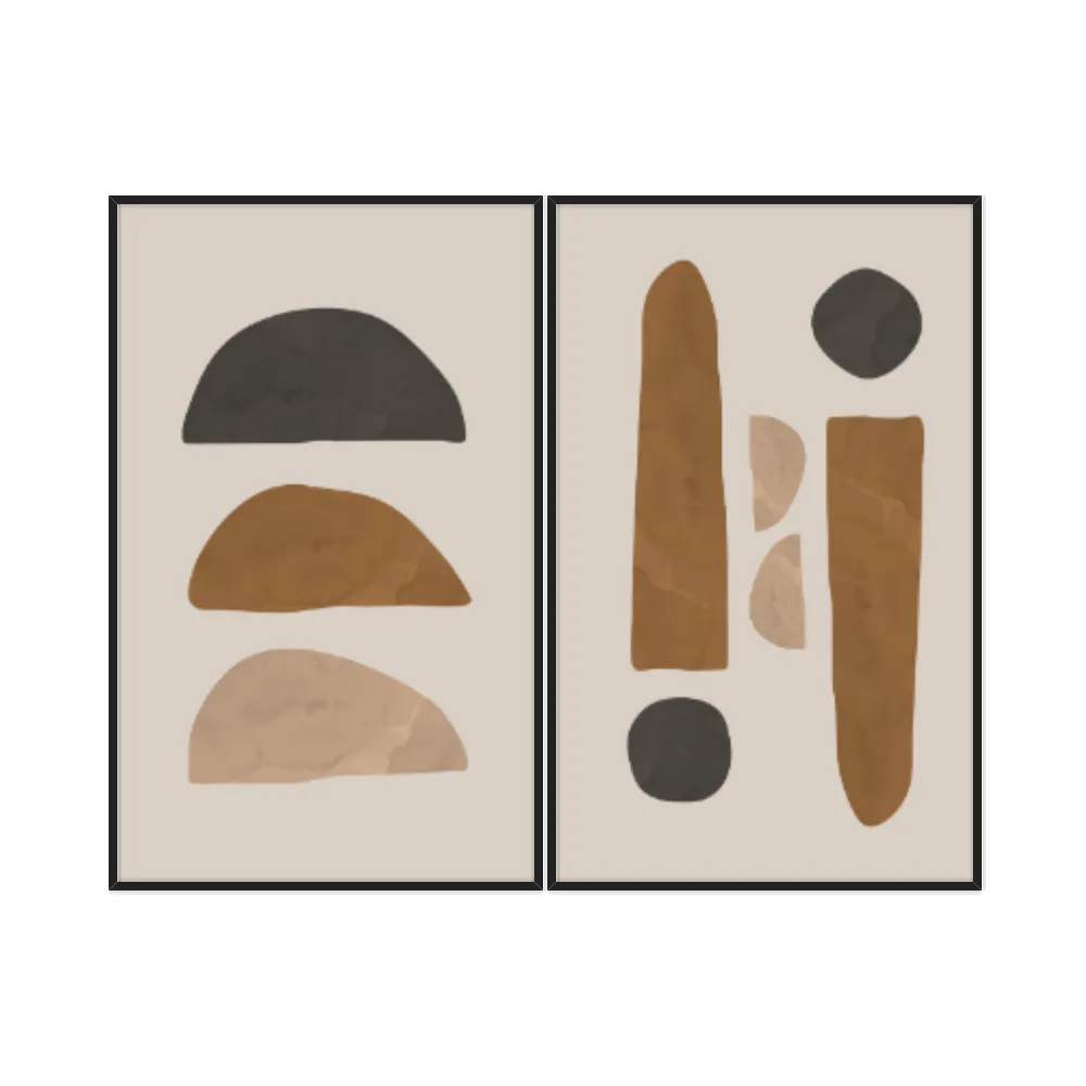 Kit Quadros Decorativos Boho