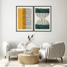 Kit Quadros Decorativos Formas