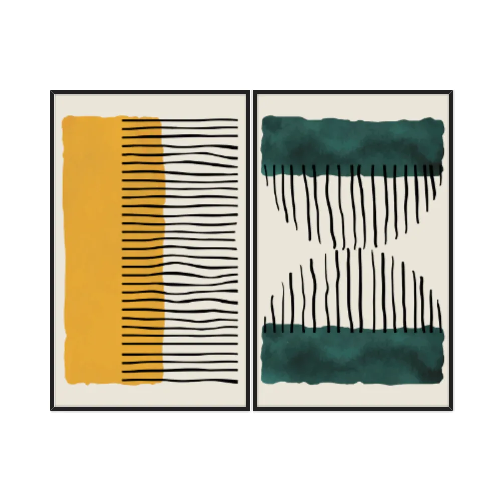 Kit Quadros Decorativos Formas
