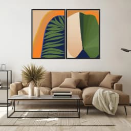 Kit Quadros Decorativos Tropical