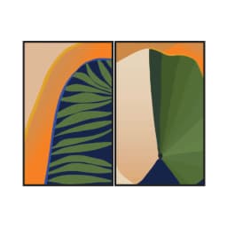 Kit Quadros Decorativos Tropical