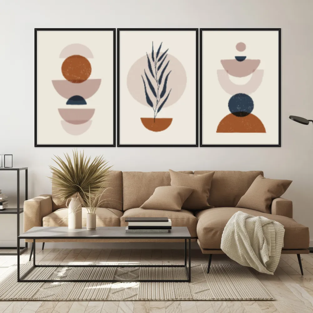 Kit Quadros Decorativos Boho
