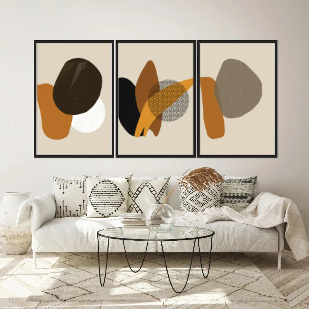 Kit Quadros Decorativos Formas