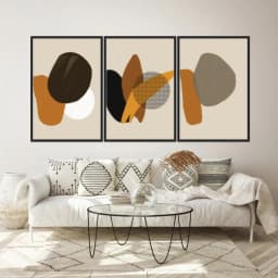 Kit Quadros Decorativos Formas