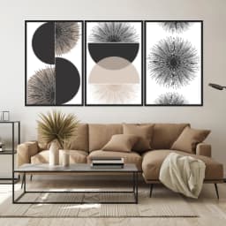 Kit Quadros Decorativos Minimalista