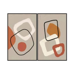 Kit Quadros Decorativos Minimalista