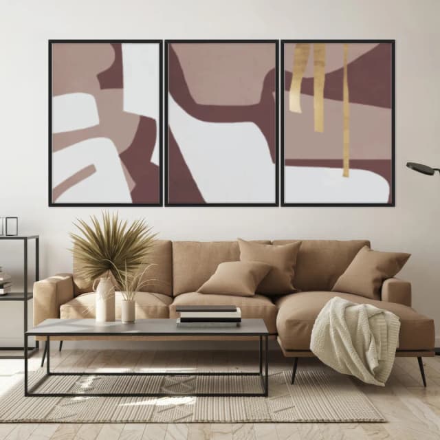 Kit Quadros Decorativos Formas