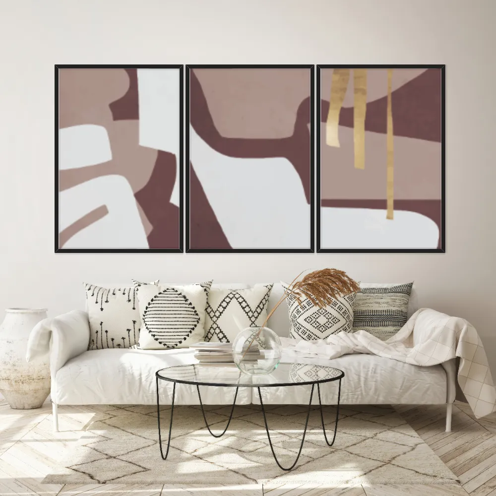 Kit Quadros Decorativos Formas