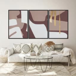 Kit Quadros Decorativos Formas