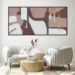 Kit Quadros Decorativos Formas