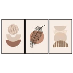 Kit Quadros Decorativos Boho